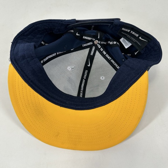 WVU Mountaineers Nike True Snapback Hat Cap NCAA West Virginia Football - Picture 8 of 9